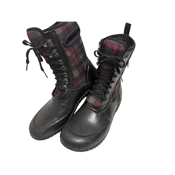 Bogs Sydney Plaid Ladies boots 11 EU 42 - Picture 1 of 7
